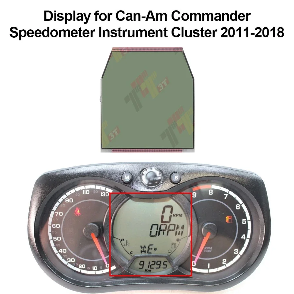 2017-2013 Can-Am Maverick X3 1000R Commander Outlander Speedometer Instrument Share Display for Off-Road Vehicles
