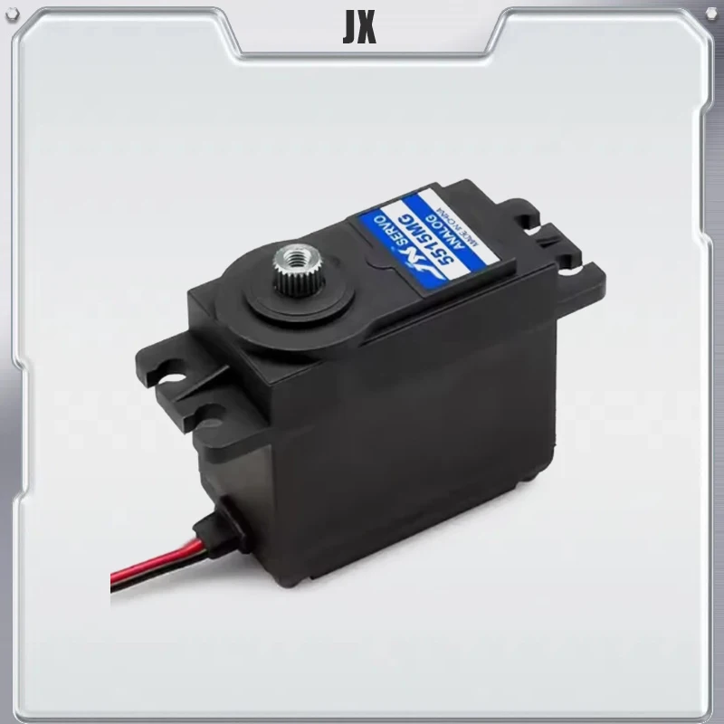 JX Servo PS-5515MG 15KG High Precision Steering Metal Gear Analog Standard Servo For 1:8/1:10 RC Car Airplane Parts