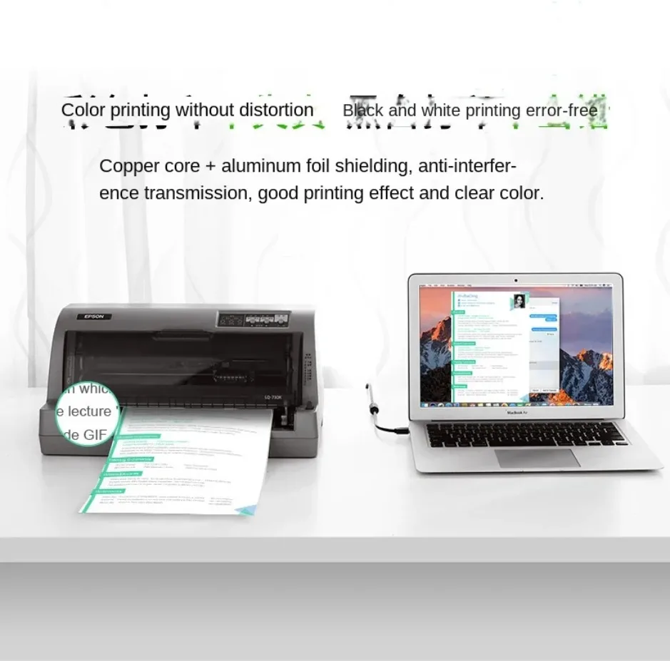 XIKCU 1 متر/1.3 متر USB عالية السرعة 2.0 A إلى B ذكر كابل الطابعة لكانون براذر سامسونج Hp إبسون سلك الطابعة كابل طابعة USB #4