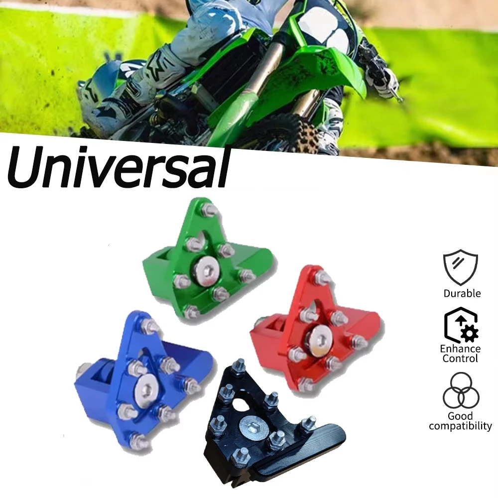 Universal Rear Foot Brake Head Electric Dirt Bike Brake Pedal Lever For KTM Yamaha YZ250F WR250F KAWASAKI KX250 Motorcycles Part image 2