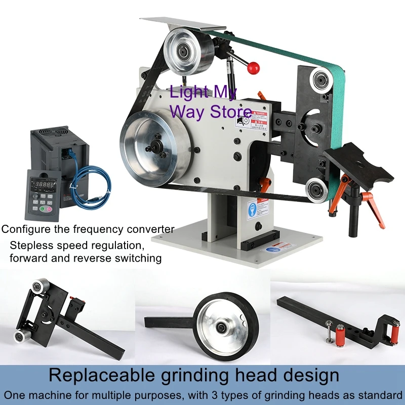 Amoladora de correa de acero inoxidable, robot de molienda de soporte automático multifunción