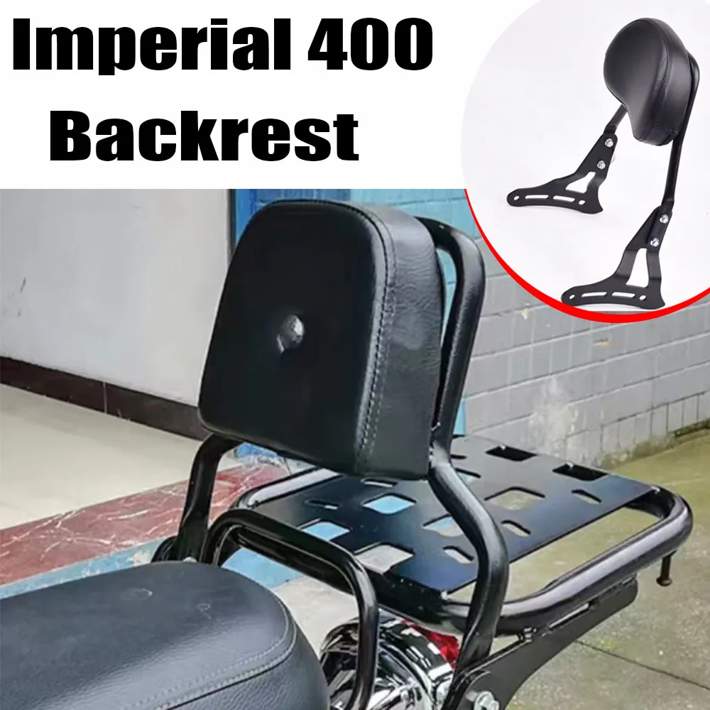 NewFor Imperial 400 Backrest Motorcycle Multi-Purpose Passenger Backrest For Imperial 400