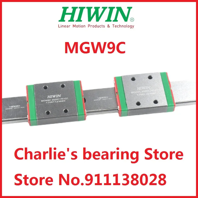 1pc 100% brand new original genuine Hiwin brand miniature linear guide block MGW9C