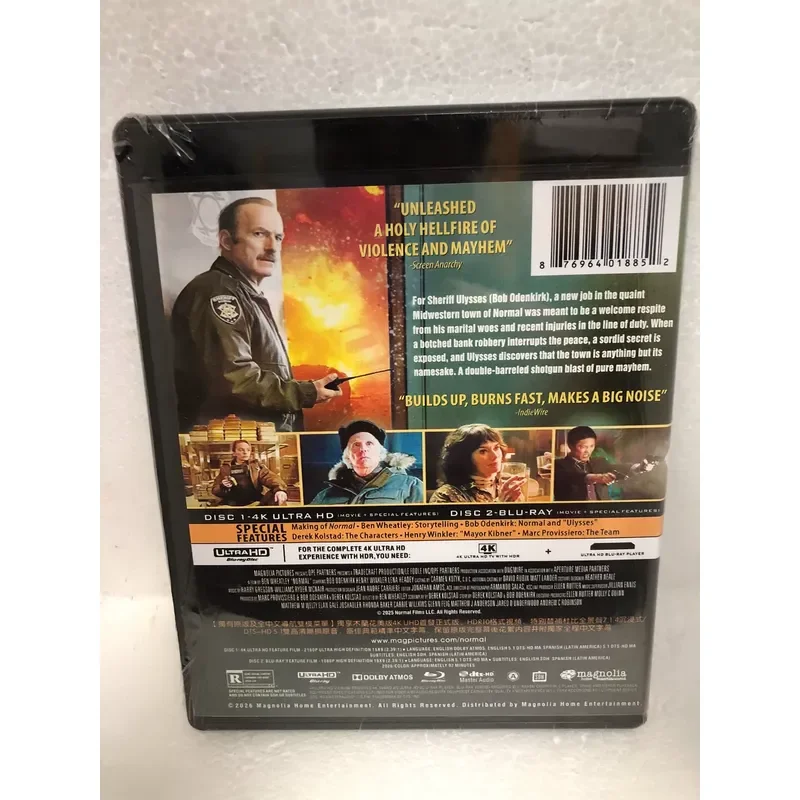 Brand New Unopened 4K Blu-ray Disc For The Police Box High Definition Movie Collection