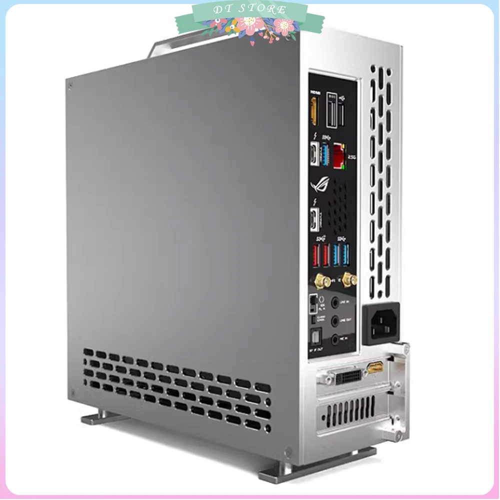 Mini A24-V5 2.0 Dual Slot Single Display 1u Power Supply Itx Chassis with Double Chamfer