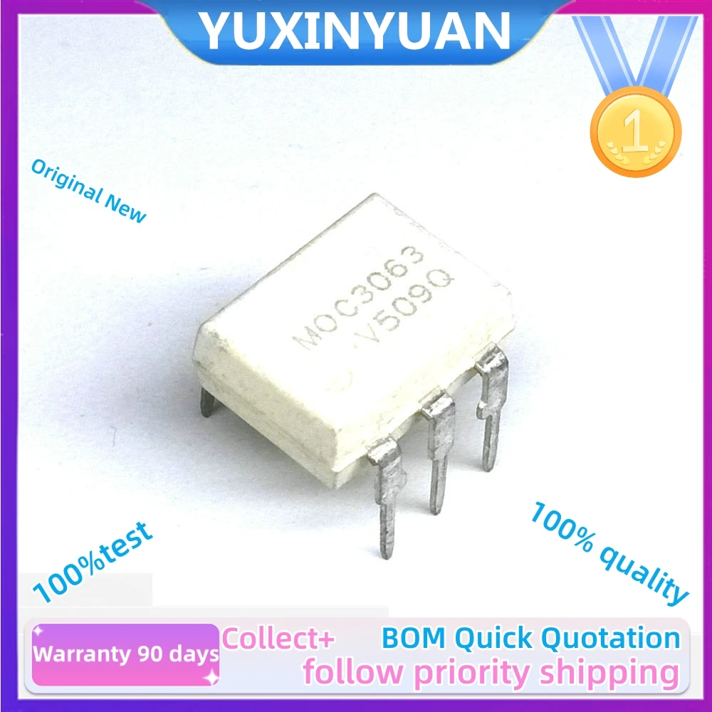MOC3063 10pcs YUXINYUAN IC   100%good