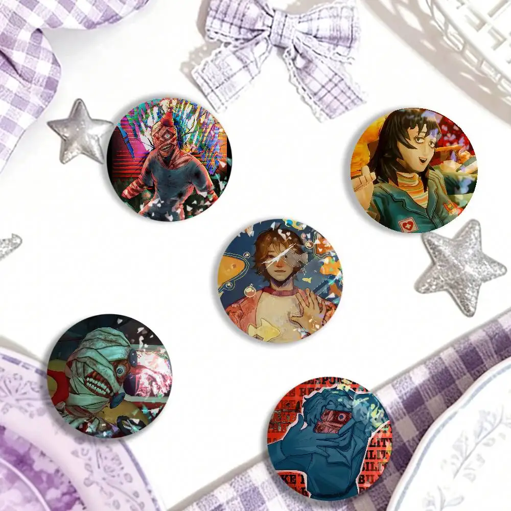 Games M-Mouthwashing Laser Badge Creative Brooches Backpack Accessories Make Great Gifts For Friends Children