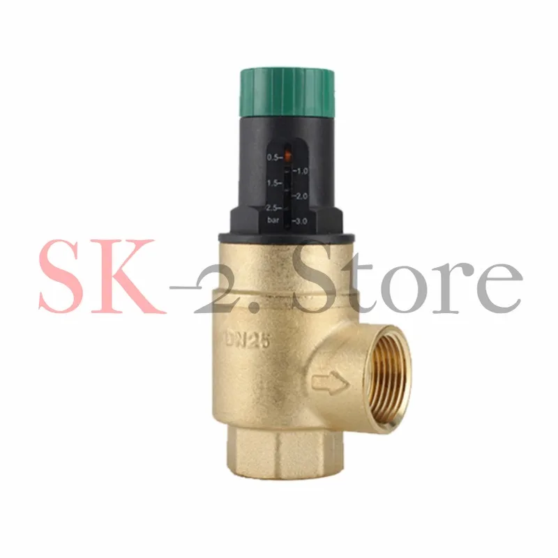 Air conditioning heat pump bypass valve visual adjustment differential pressure all copper dial