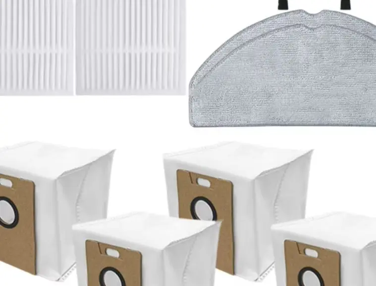 

Side Brush Mop Cloth Filter Bag Kit For Tapo RV30 Max RV20 Max Plus Vacuum Cleaner Parts Accessories