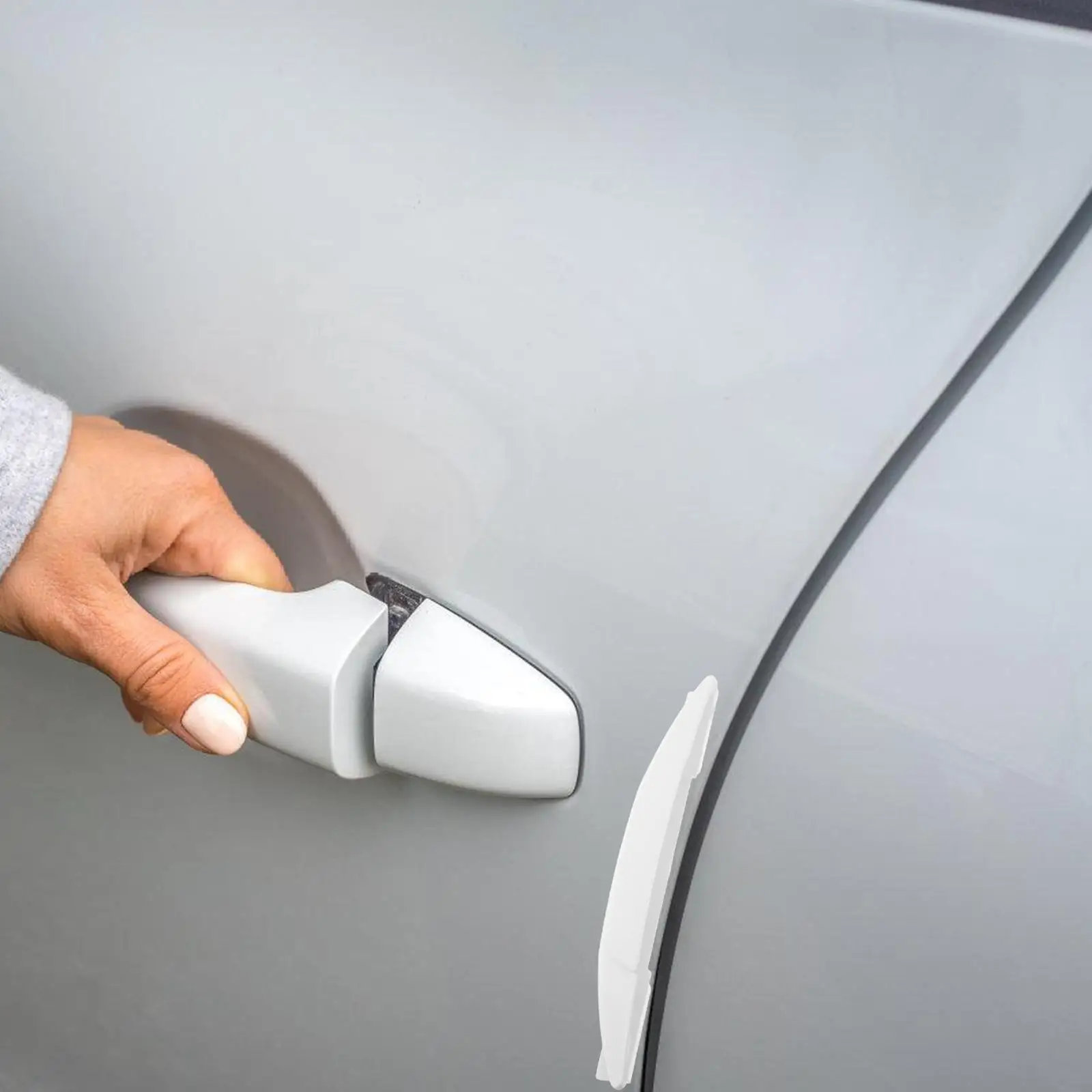 4-teiliger Tür-Antikollisionsstreifen, Auto-Kantenschutz, Auto-Antikollisions-Dekorationsartikel, Stoßstangenschutz, Band, PVC-Schutz