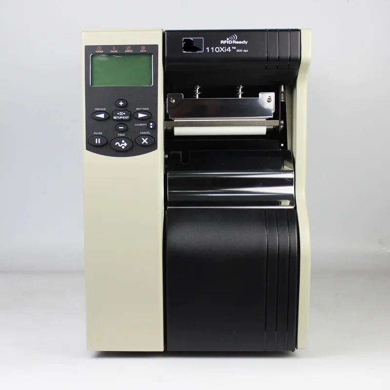 Genuine 110xi4 300dpi Industrial Barcode Printer - Direct Thermal/Line Matrix Printing - USB/Ethernet Connectivity