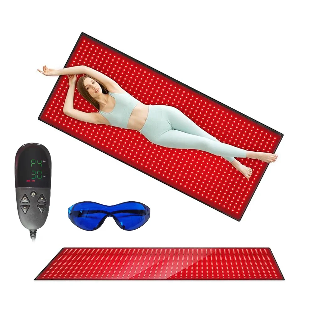 

Infrared Light Red 660nm 850nm Laser Therapy Yoga Mat Health care Beauty Salon for Pain Relief