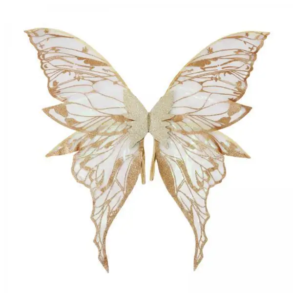 Butterfly Wing Costume Polyester Lightweight Fairy Wings Cosplay for Women Dress Up Party Photo Prop Butterfly Wing Costume Polyester Lightweight Fairy Wings Cosplay for Women Dress Up Party Photo Prop