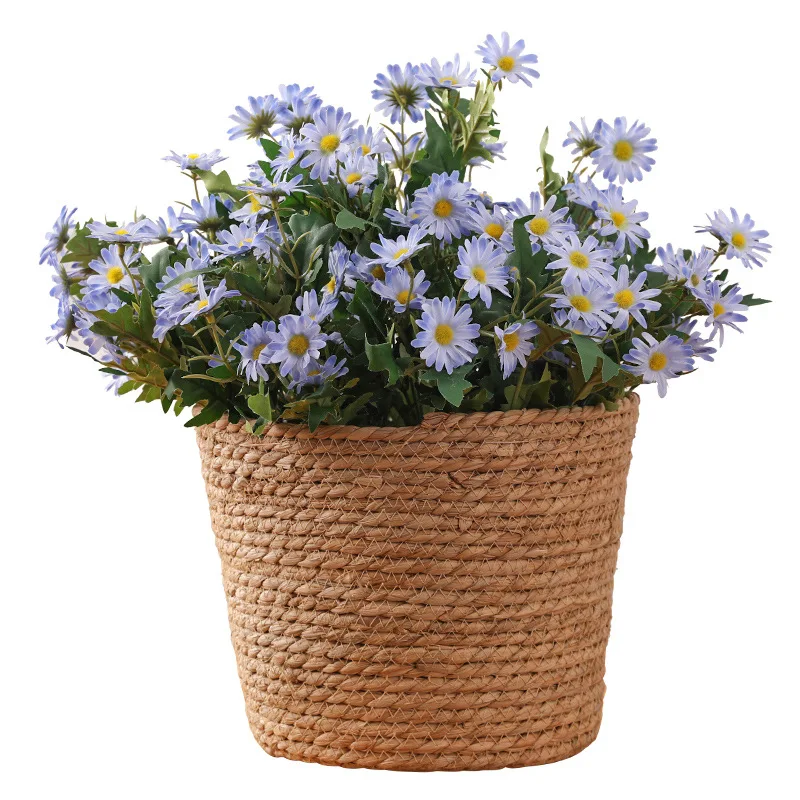 

Small Daisy Bouquet Fake Flower Chamomile Silk Flower Bedroom Dining Table Flower Flower Arrangement Photography Props Flocking
