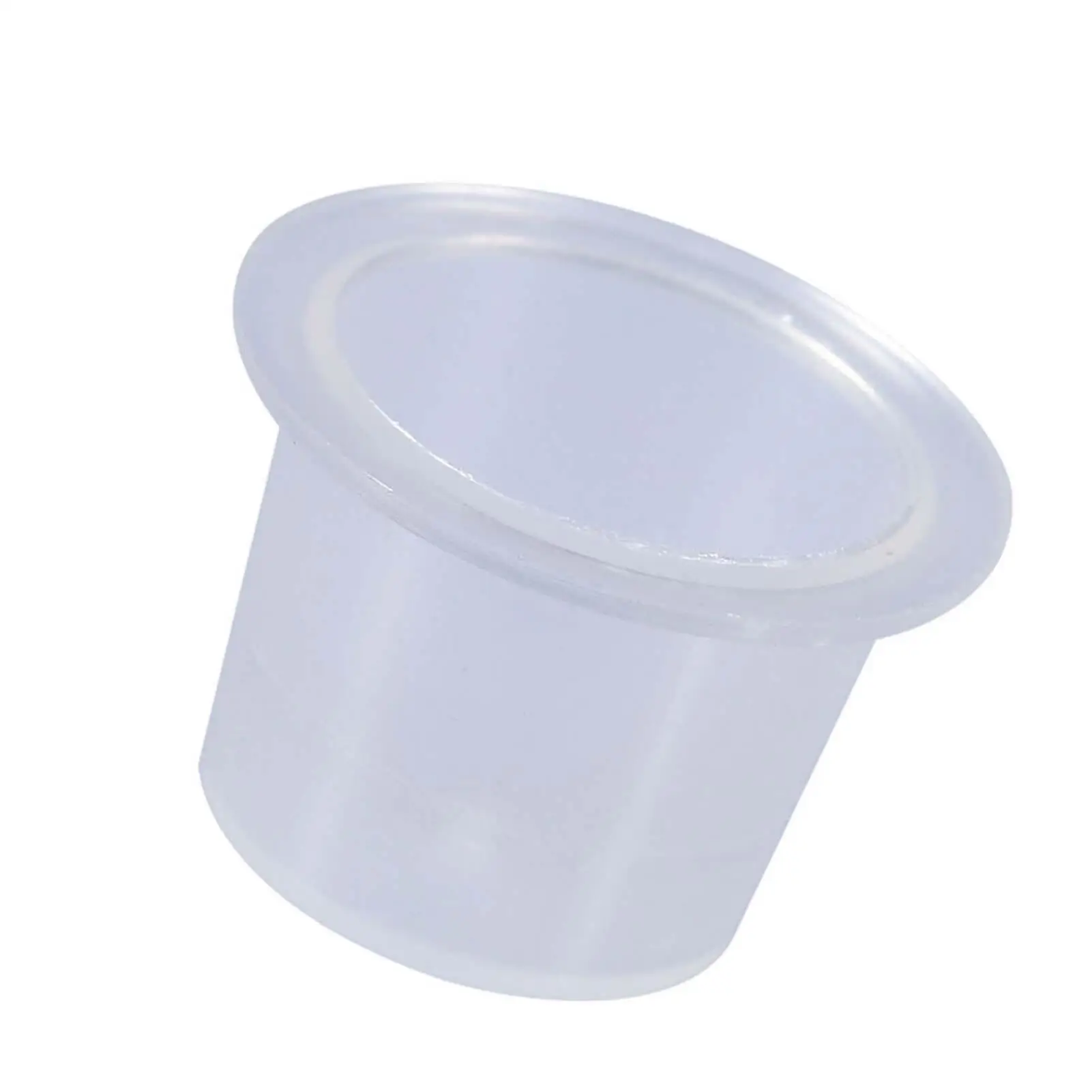 1000 ชิ้น Disposable Tattoo Ink ถ้วย SML ผู้ถือพลาสติกใสสําหรับ Microblading ถาวรชุดเครื่องมือแต่งหน้า