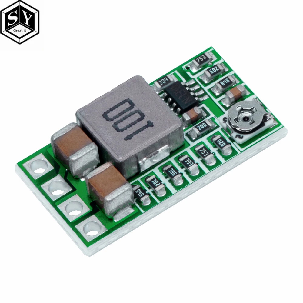 Mini DC-DC 12-24V To 5V 3A Step Down Power Supply Module Voltage Buck Converter Adjustable 97.5% 1.8V 2.5V 3.3V 5V 9V 12V