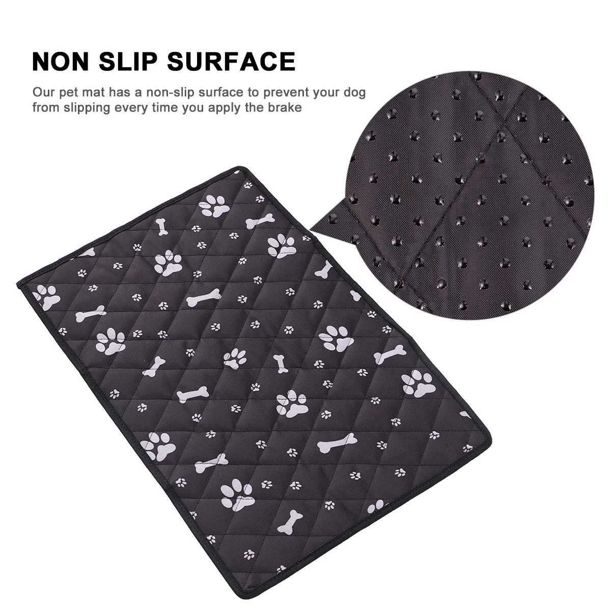 

Pet Automobile Pad 1 Piece Heavy Duty Waterproof Dog Car Seat Cover Easy Dry Safe for Dogs in Vehicle