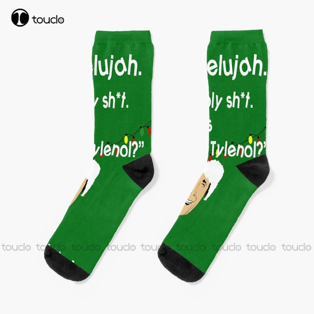 Clark Griswold Wisdom - Where'S The Tylenol? Socks Slouch Socks Unisex Adult Teen Youth Socks Custom Gift 360° Digital Print