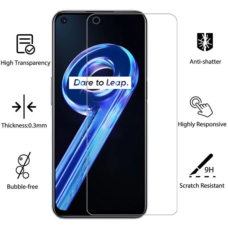 واقي شاشة من الزجاج المقسى لهاتف Realme 9 5g Speed se على فيلم Realme9 Realmi9 Realmi reame relme ralme Real me mi #3