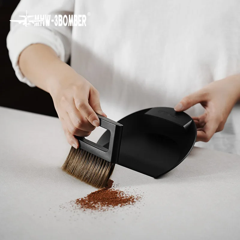 

MHW-3BOMBER Bomber Bar Brush Cleaning Tool, Coffee Powder Cleaning Brush Set Magnetic Storage