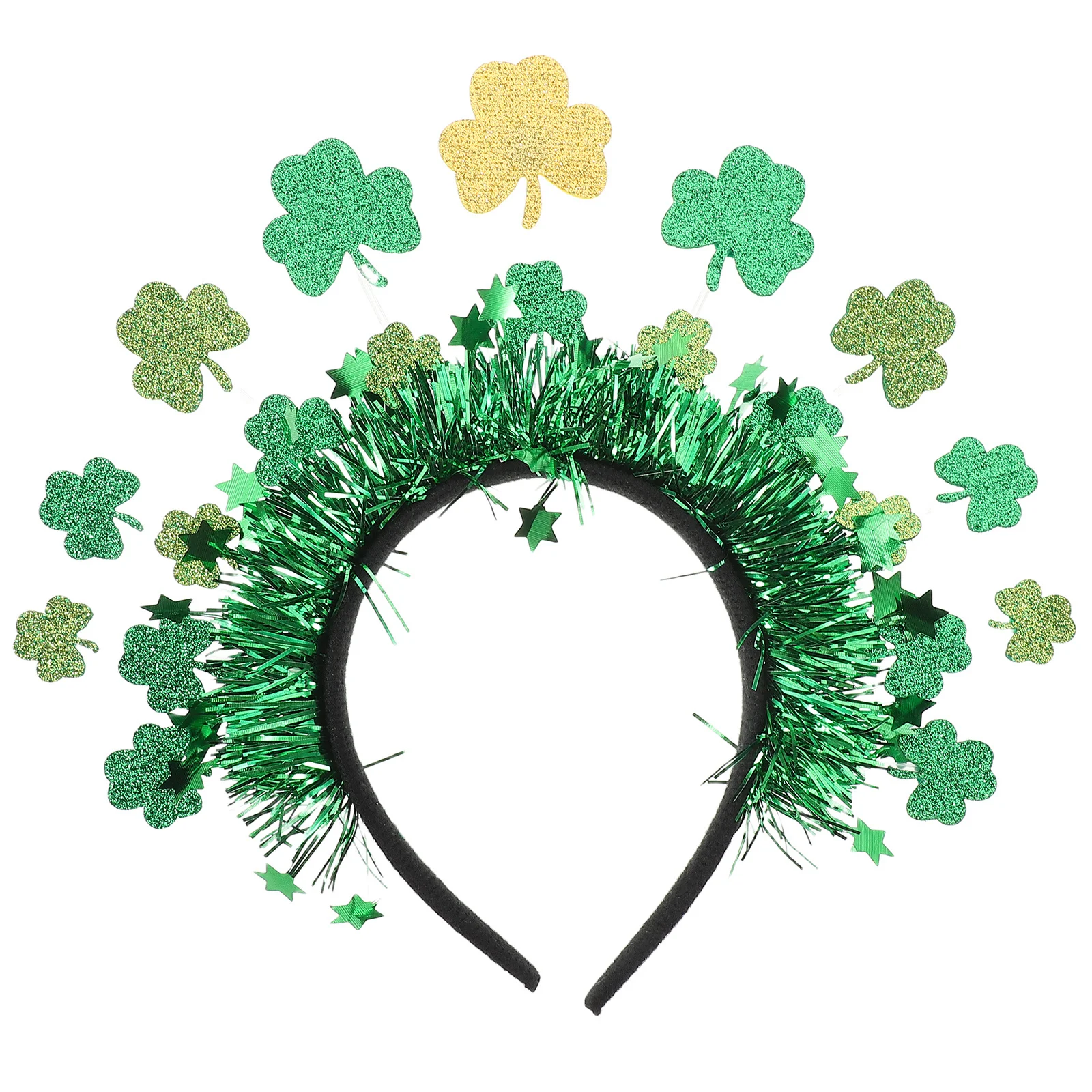 

Shamrock Headband For Women Green St Patrick'S Day Hair Accessories Party Costume Decor Irish Festival Headwear