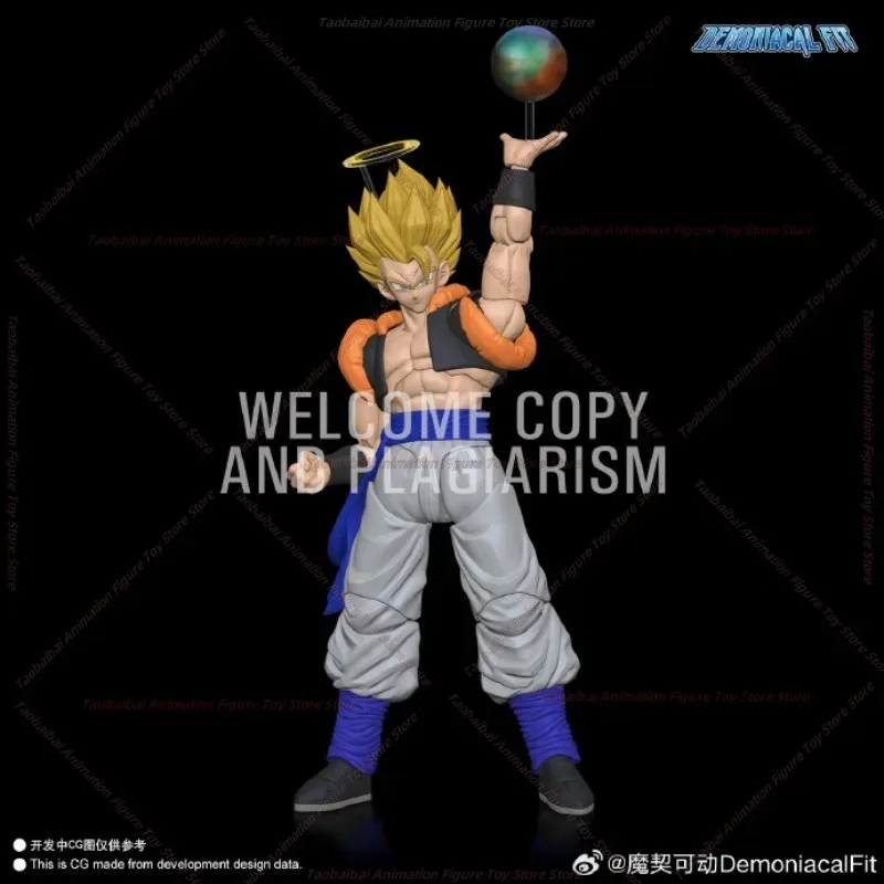 Demoniacal Fit "Hero Waltz" Gojita Dragon Ball SHF 1/12 مجموعة ألعاب مجسمة متوفرة في المخزون، يتم شحنها خلال 24 ساعة في اليوم #3