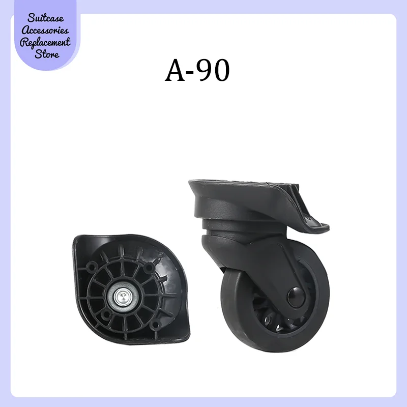 For Hongsheng A-90 Smooth Silent Shock Absorbing Wheel Accessories Wheels Casters Universal Wheel Replacement Suitcase Rotating