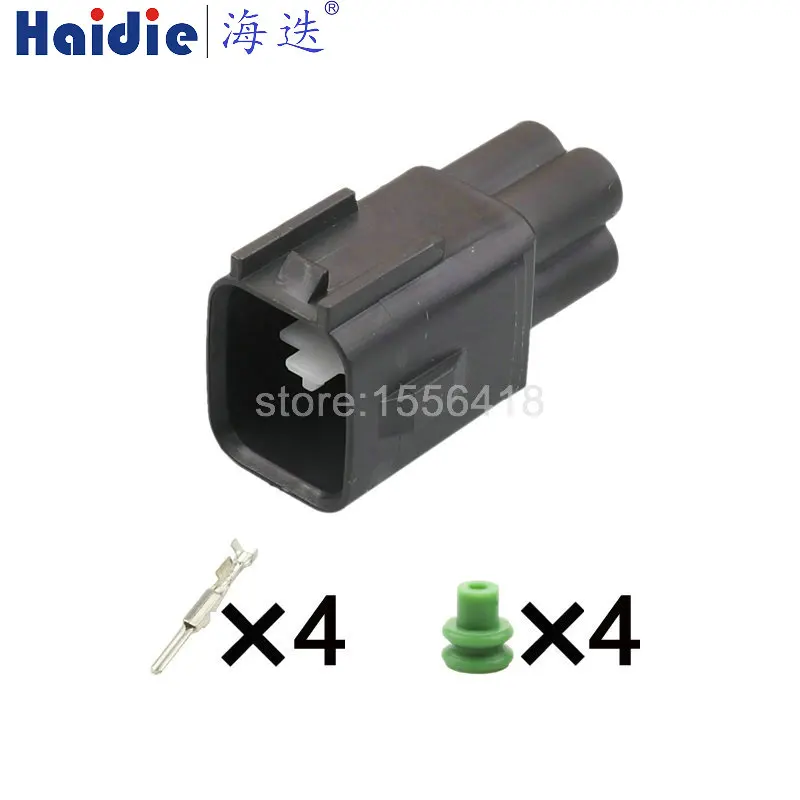 1-20sets 4pin auto wiring harness plug cable electric plug connector 7282-7040-30/90980-10868