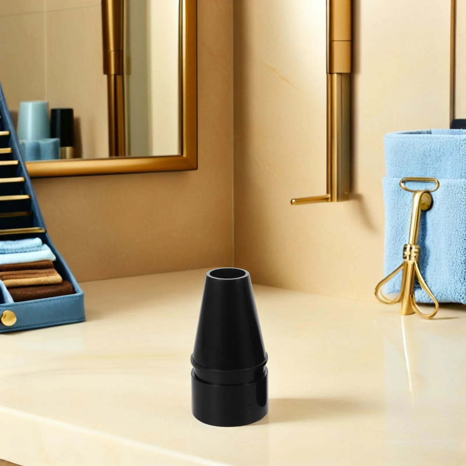 

3Pcs Universal Hair Dryer Nozzle Set Flat Round Blower Accessories for Precise Airflow Control Lightweight Travel Salon Home