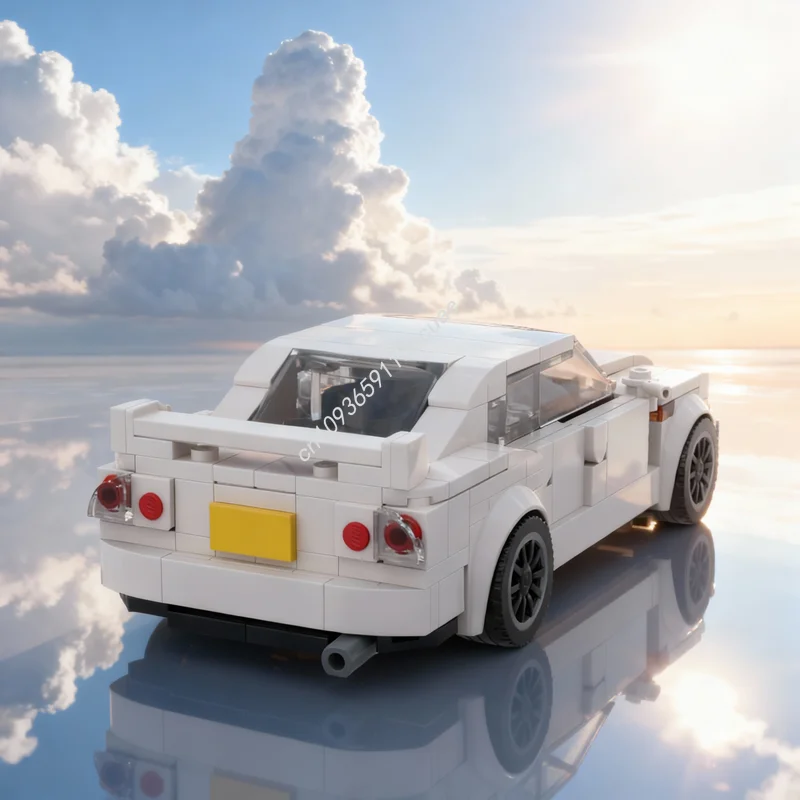 

317pcs MOC City Champions Toyota Altezza Model Building Blocks Architecture Toys Idea Christmas Gift Education Brick Kids