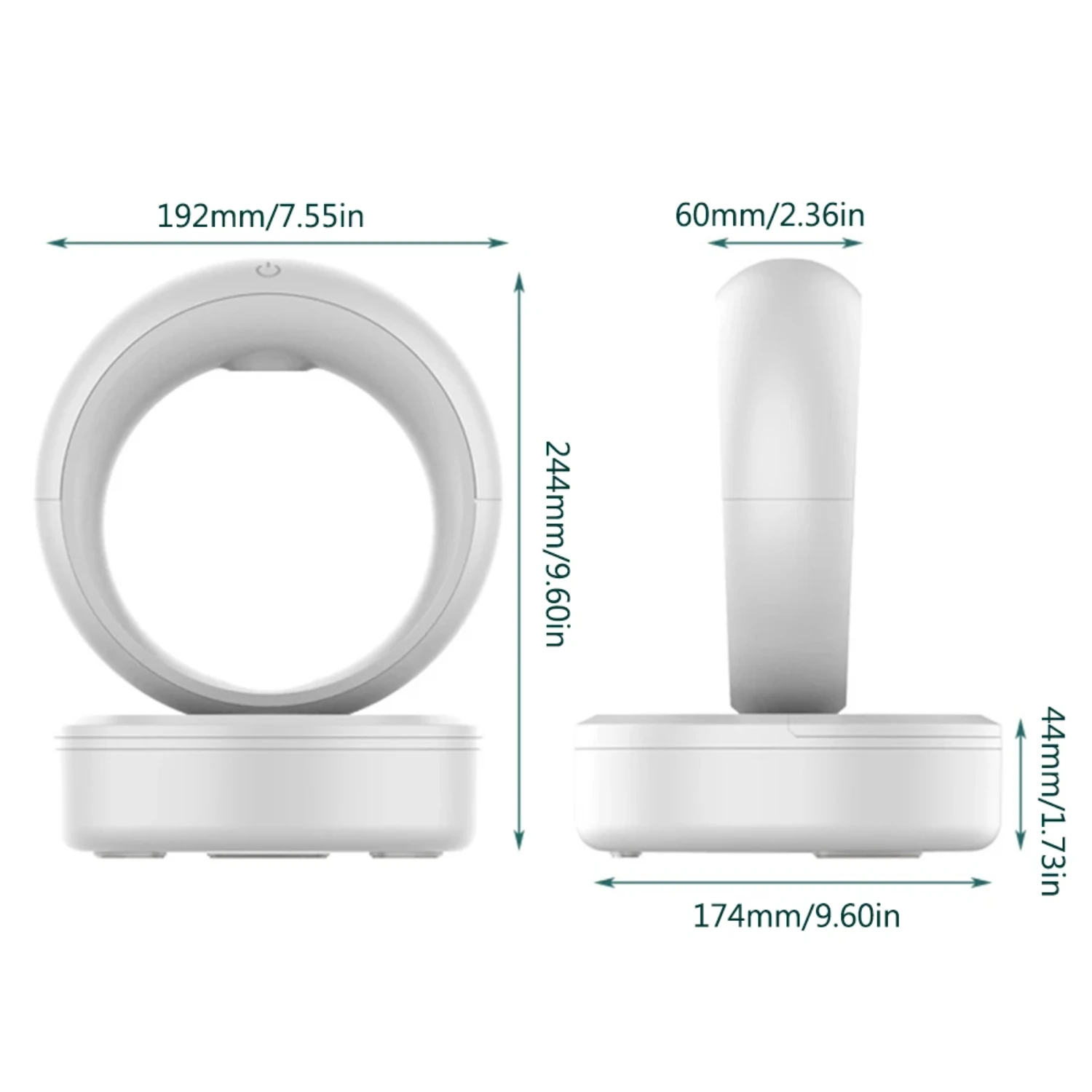 مرطب الهواء 680 مللي الروائح الناشر أباجورة ضوء الليل المضادة للجاذبية المرطبات لتنقية الهواء المرطب