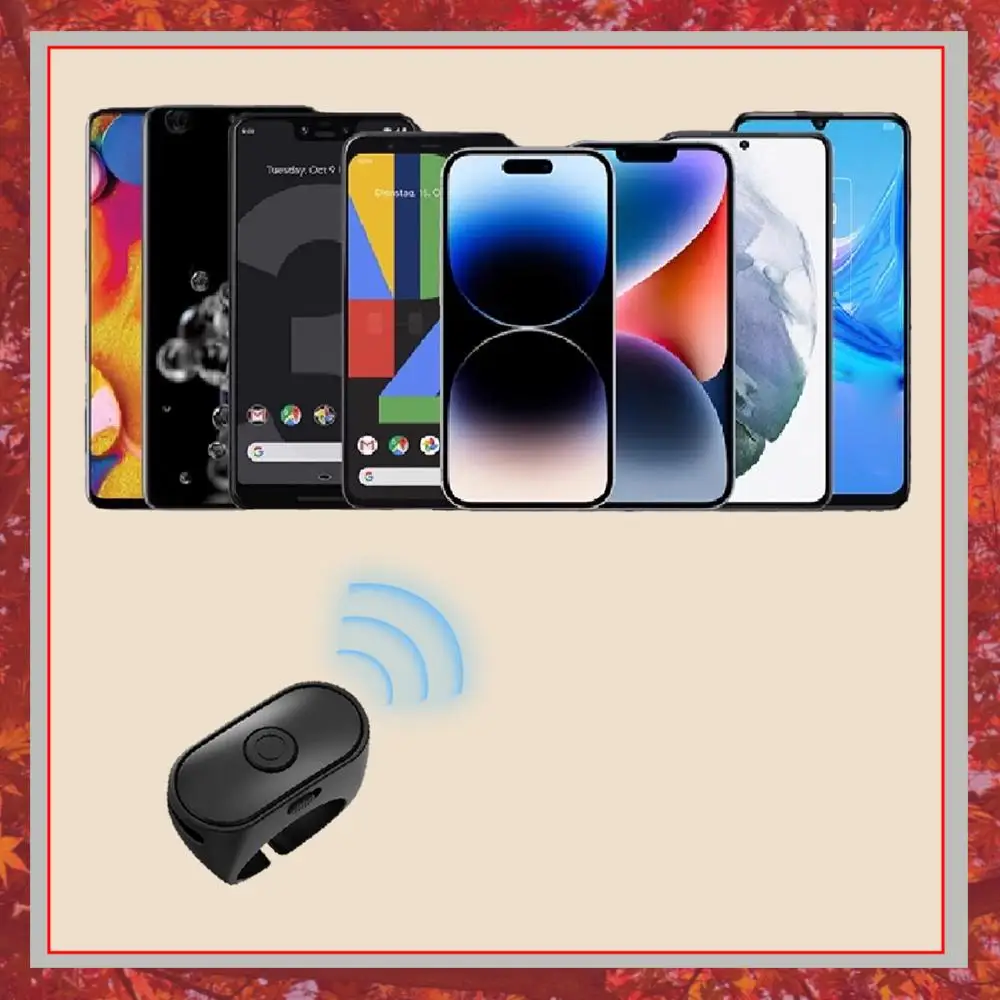 2-in-1 Page Turner Clicker Lightweight E-book Page Turner Record Triggers Remote for Kindle Paperwhite Accessories