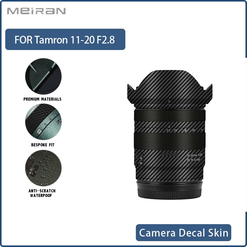 Camera Skin For Tamron 11-20mm F2.8 Sticker Decal Skin Camera Lens Vinyl Wrap Film Protector Coat Customizable