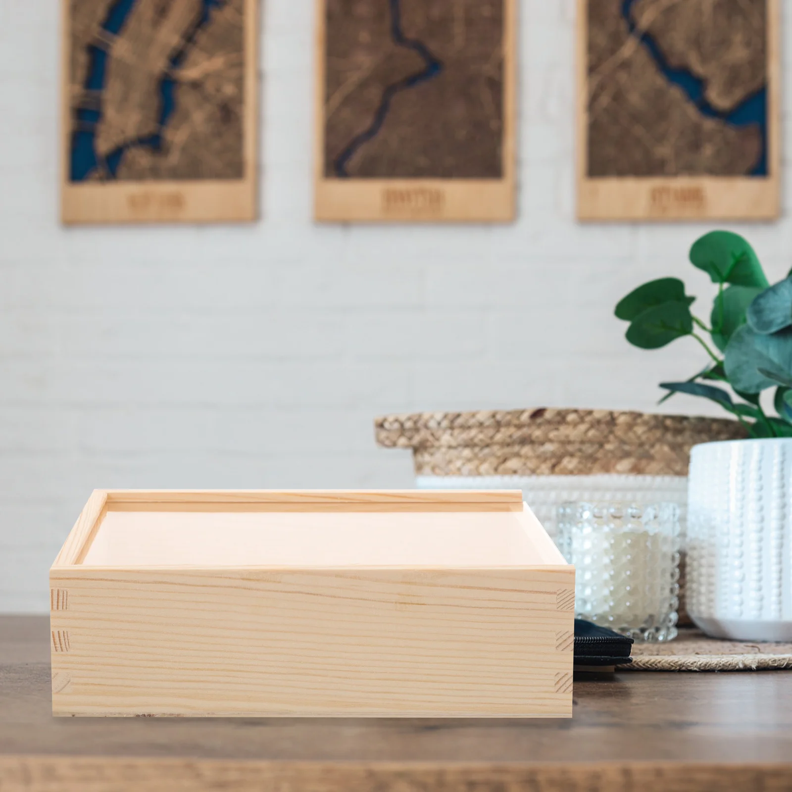 Коробка для Библии, деревянный футляр для хранения книг и украшений