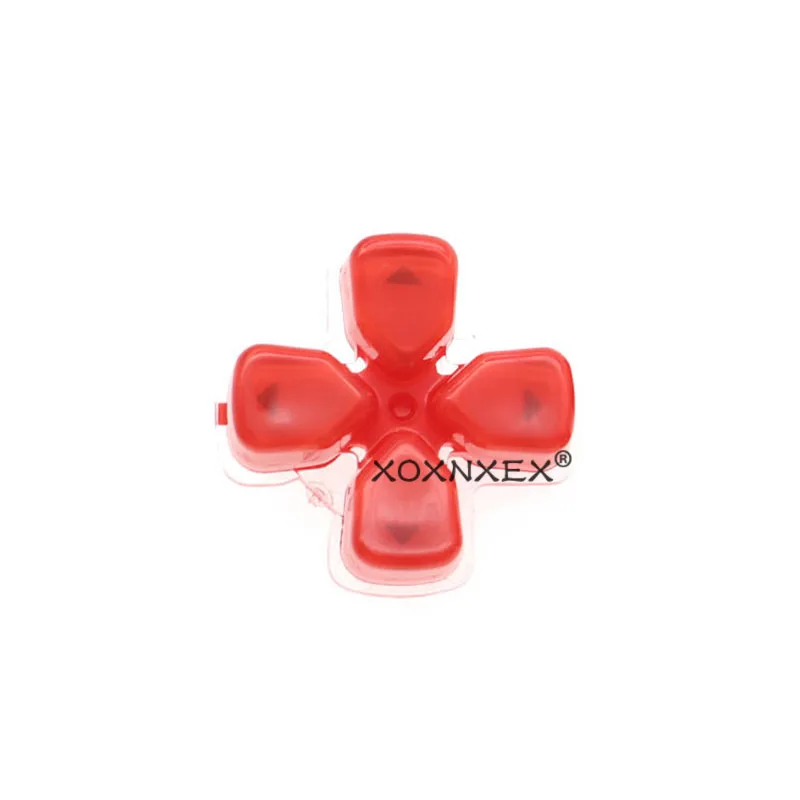 Botões Xoxnxex-Key para PS5 Controller, Cross Jelly Button, Direction Function, 1Pc