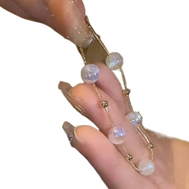 

Pearl bracelet exquisite simple light luxury temperament versatile jewelry for girlfriends