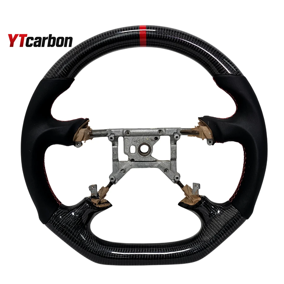 Dak ota 01-14 RT Modify Auto Parts Car Interior Accessories Racing Style Custom Real Carbon Fiber Steering Wheel