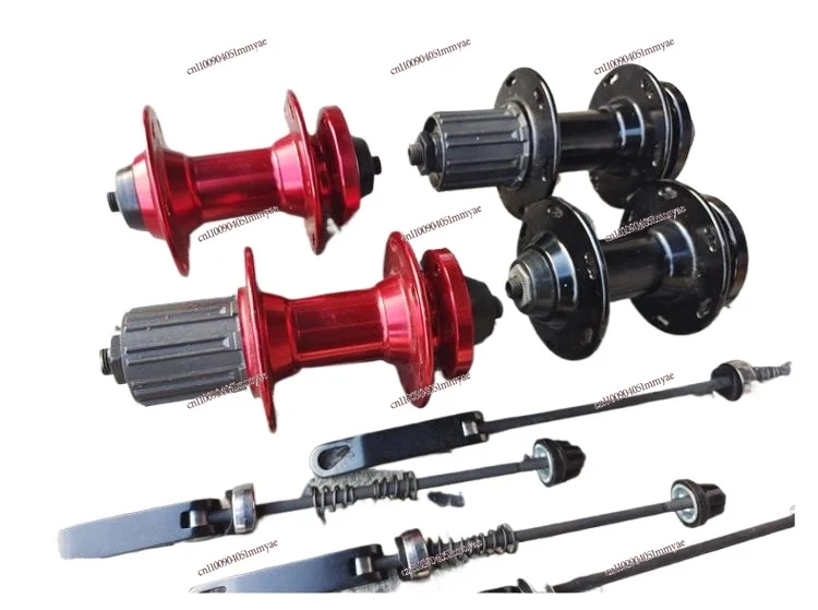 

Mountain bike disc brake card type 8/9 speed flower drum wheel hub, bicycle Fast 24 butterfly hole front and rear flower drum