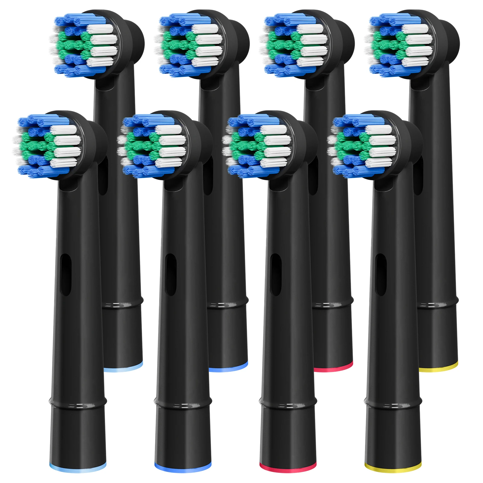 8x Replacement Toothbrush Heads Compatible with Oral B Braun Professional Electric Brush Heads 1000 1500 3000 6000 7000 7500