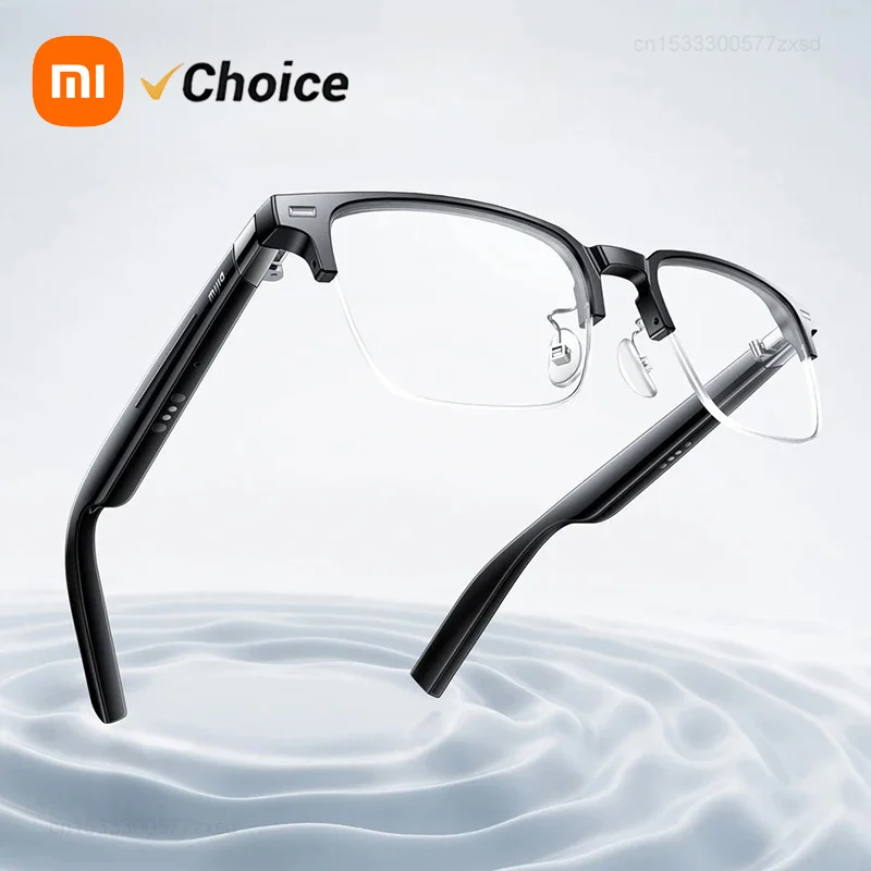 XIAOMI MIJIA Smart Audio Glasses Joyful Edition, Bluetooth 5.2 Headset, Long Standby, 2h Flash Charge, Anti-leakage Sound