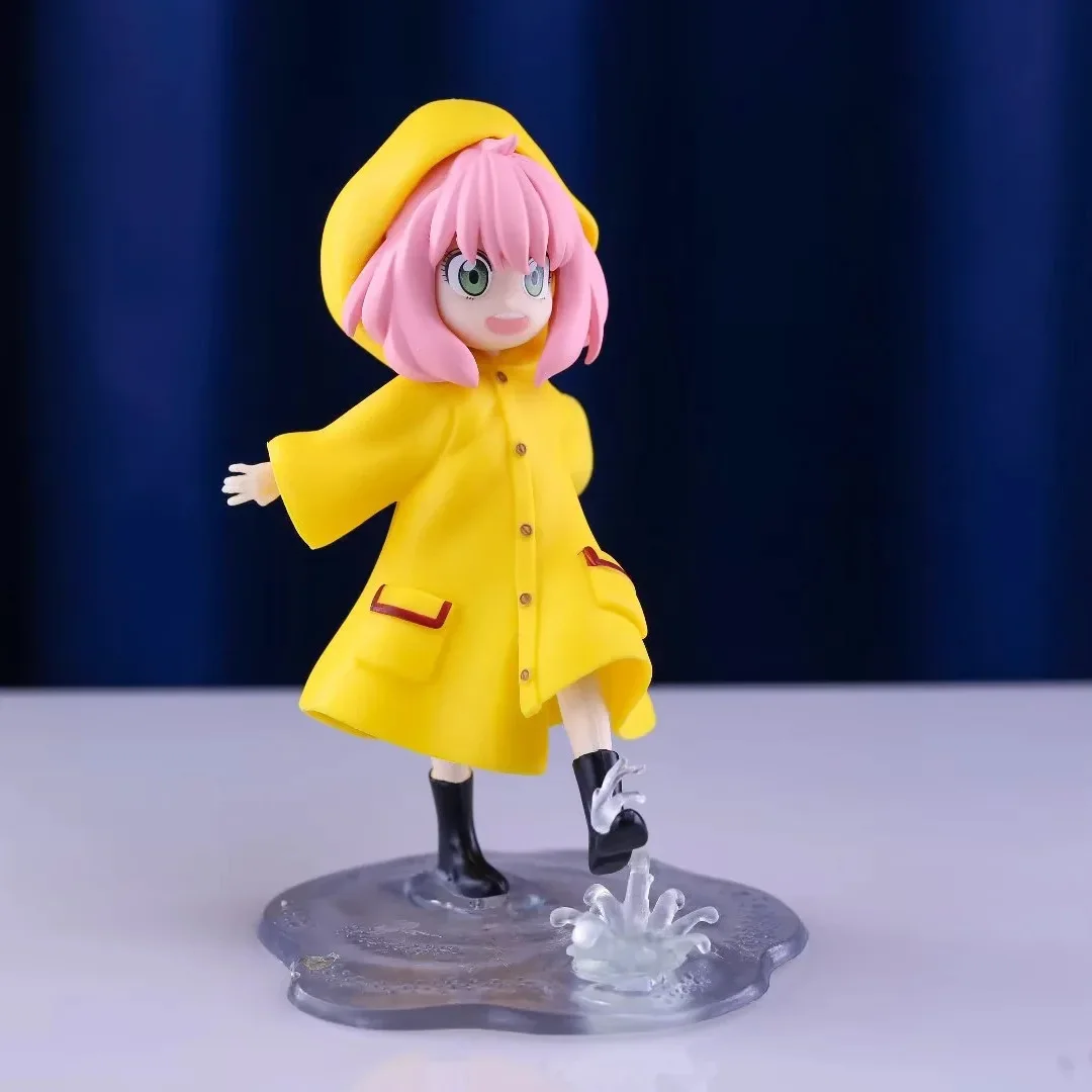 Anime Spy X Family Anya Forger Figurka Cute SpyFamily PVC Action Figure Collection Model Doll Toy Figurka Dla Dziecka Prezent Urodzinowy