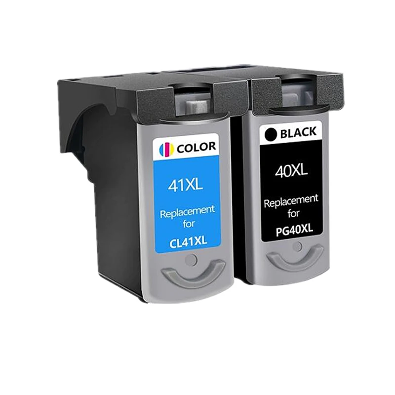 Cartouche d'encre Compatible PG40 CL41 PG-40 CL-41, pour imprimante Canon Pixma MP160 MP140 MP210 MP220 MX300 MX310 iP1800 iP2500 iP1600