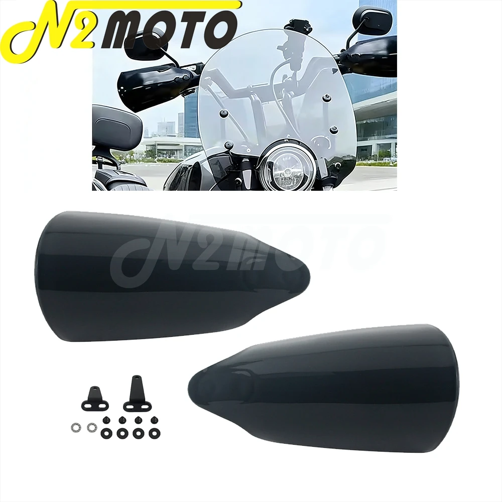 

Защитные ограждения для мотоцикла, полипропиленовые пластиковые поручни, защита для рук для Harley Softail Heritage Classic 114 FLHCS FLHC 2018-2024