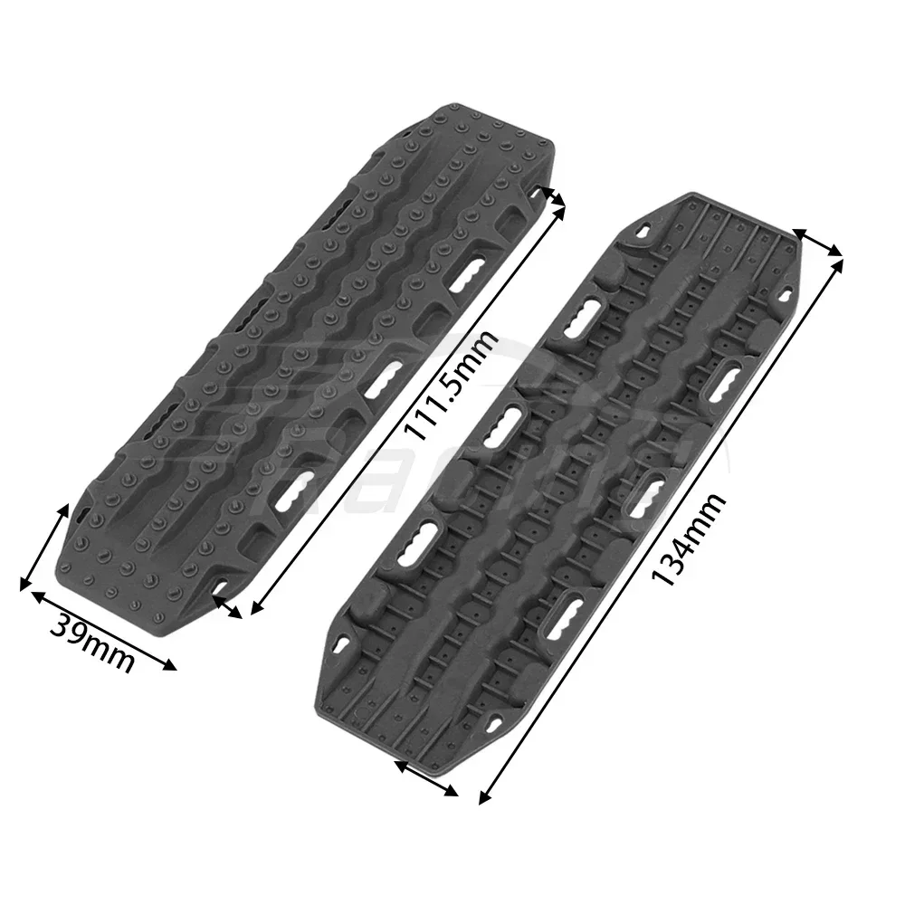 1 Paar Kunststoff-Escape-Board-Dekoration für 1/10 RC Crawler Car Traxxas TRX4 Defender Bronco TRX6 AXIAL SCX10 D90 DIY-Zubehör – Detail 1