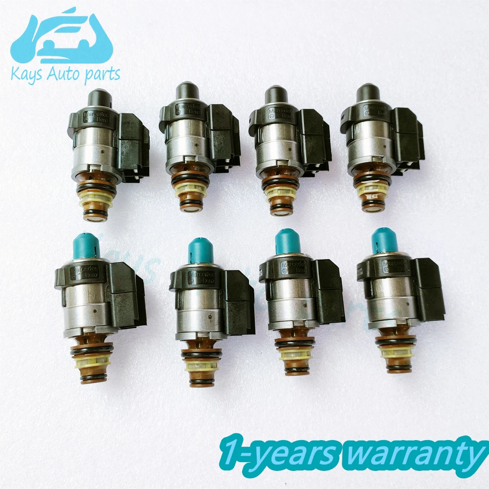 

Original 8pc Solenoids Set 2202771098 722.9 for Mercedes Benz 7 Speed Automatic Transmission Valve Auto Repair Accessories