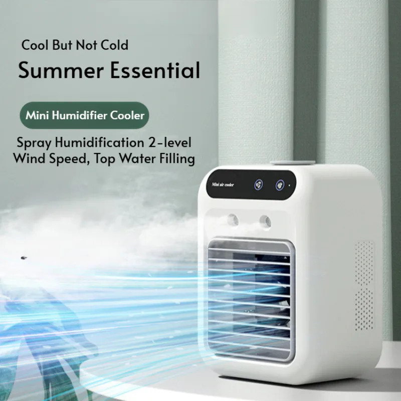 New Air Conditioner Fan Electric Fan / Office Cool Blower Desktop Cooling / Silent Spray Cooling / Summer Household Adults