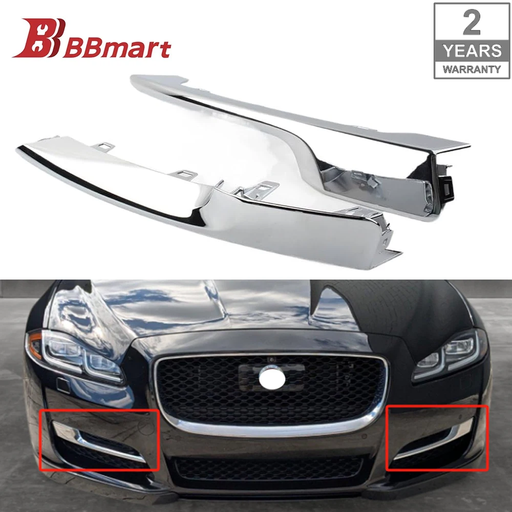 

C2D43043 C2D43044 BBmart автозапчасти 1 пара решетки противотуманных фар для Jaguar XJ (X351) 2010-2018 автомобильные аксессуары