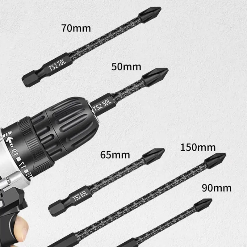 964E PH2 Screwdriver Bit not Slip Long Designs Screwdriver Bit Simple Operate for High Torques Applications 150mm