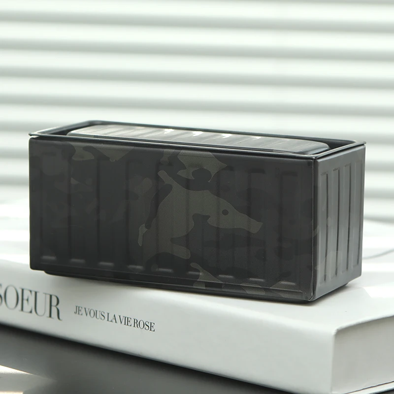 Mini ijzeren opbergdoos Creatieve decoratie Verzamel kleine voorwerpen Miniatuur opslag Display Box Desktop Mini Container Model Geschenken