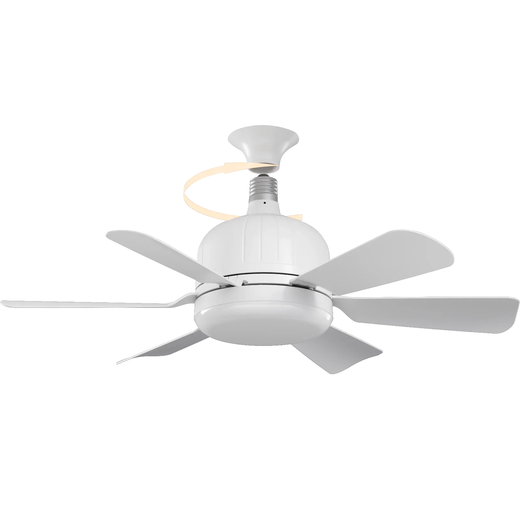 Nice Smart Remote Controlled Ceiling Fan Light E27 Socket 3 Color Temperature Dimmable Fan Lamp With Timer For Dining Room Ligh